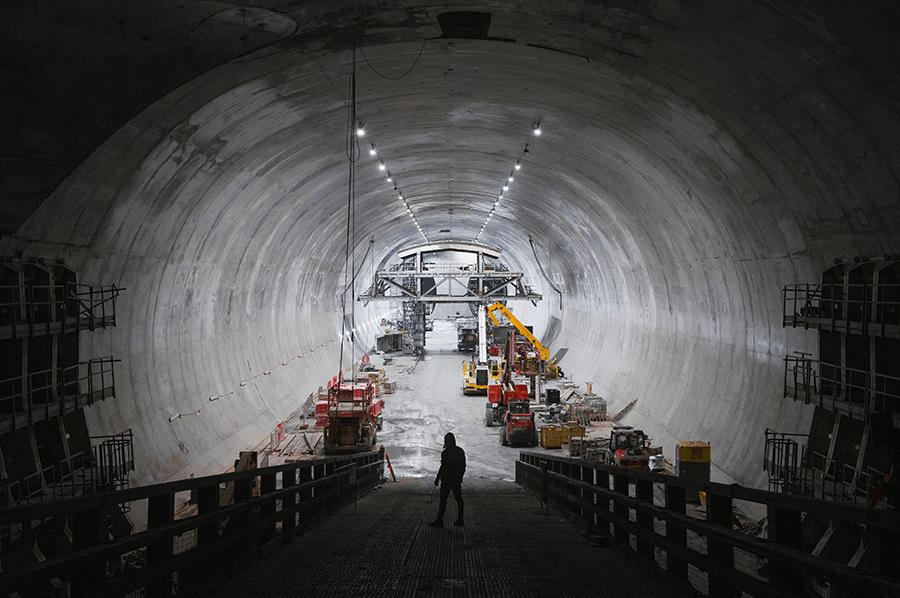 tunnel de service
